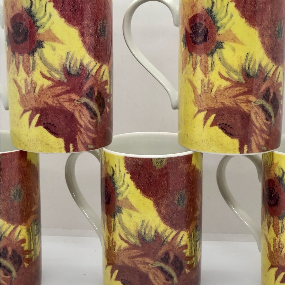 Van Gogh Dunoon fine China mugs from Scotland